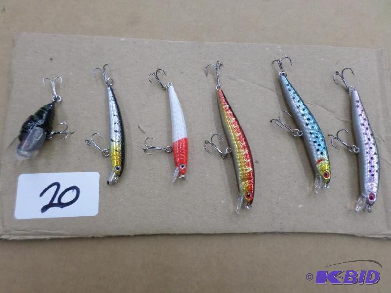 (6) New Crankbait Lures...
