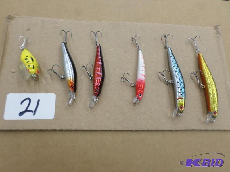 (6) New Crankbait Lures...