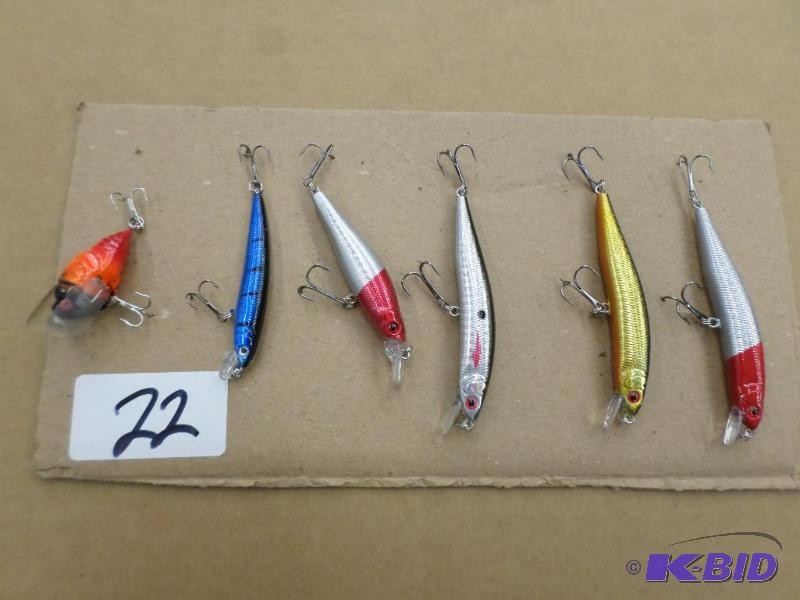 (6) New Crankbait Lures...
