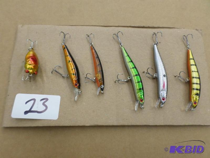 (6) New Crankbait Lures...