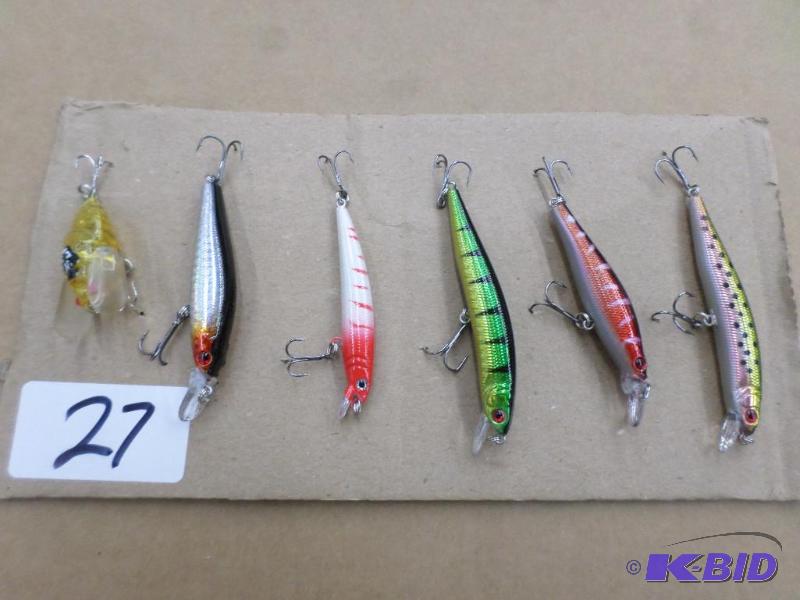 (6) New Crankbait Lures...