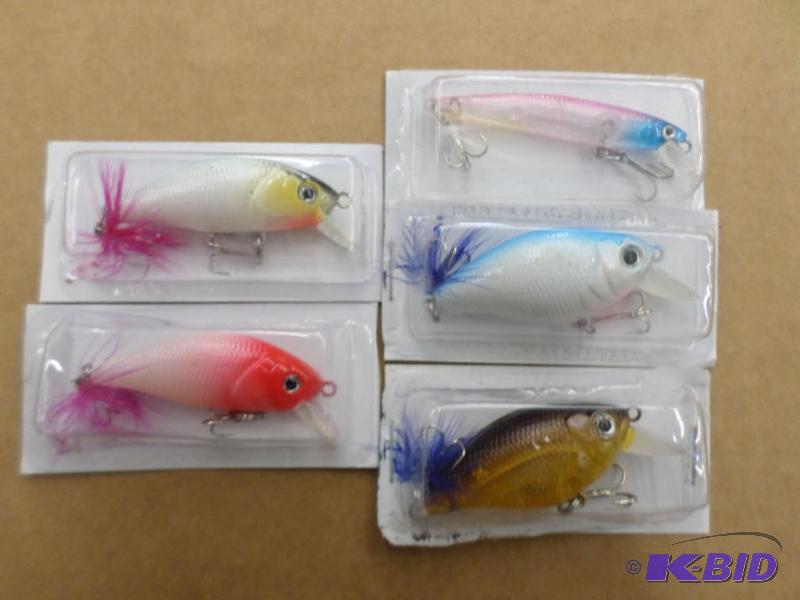 (5) New Crankbait Lures...