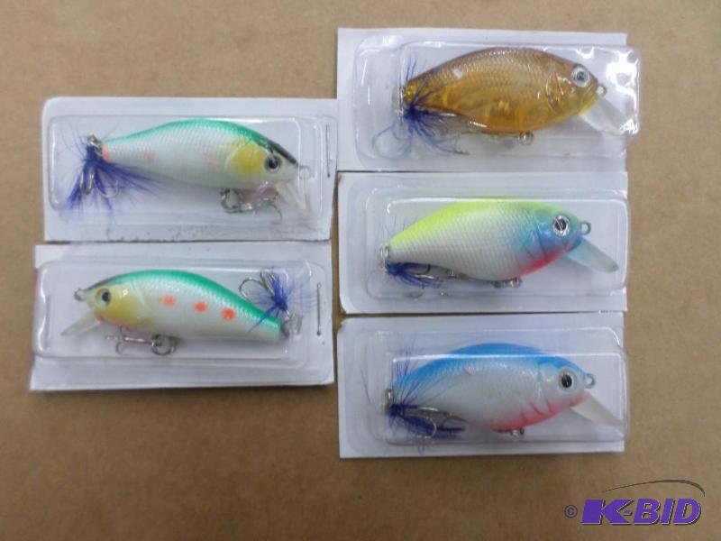 (5) New Crankbait Lures...