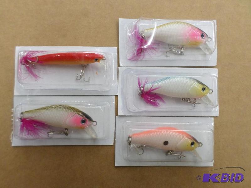 (5) New Crankbait Lures...