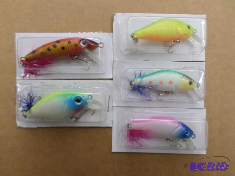 (5) New Crankbait Lures...