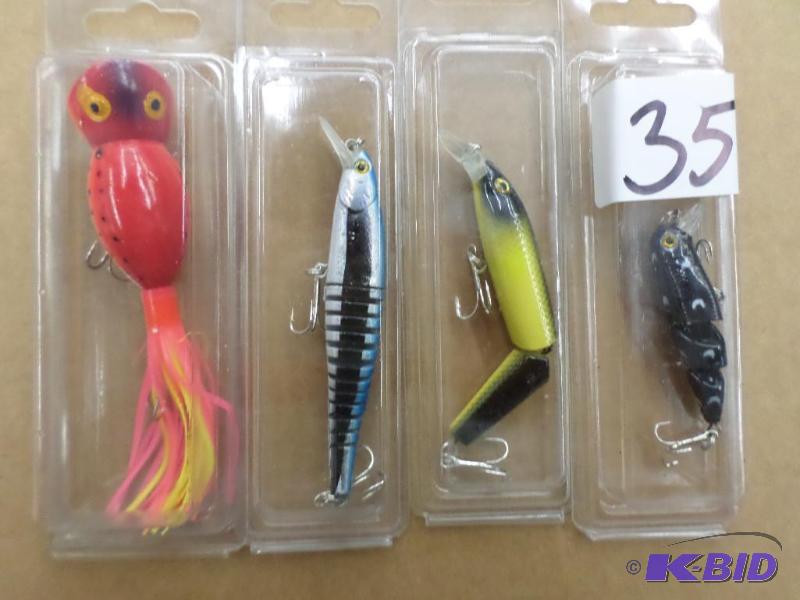 (4) New Crankbait Lures...