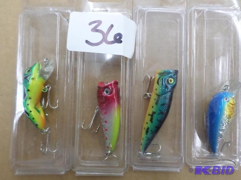 (4) New Crankbait Lures...