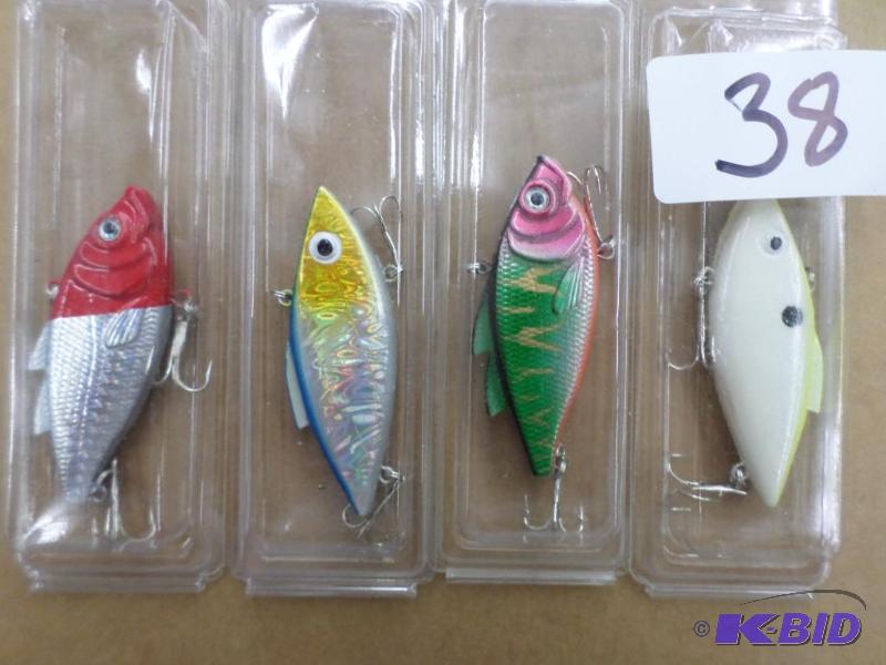 (4) New Crankbait Lures...