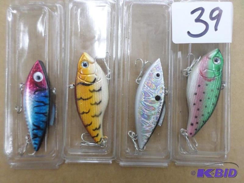 (4) New Crankbait Lures...