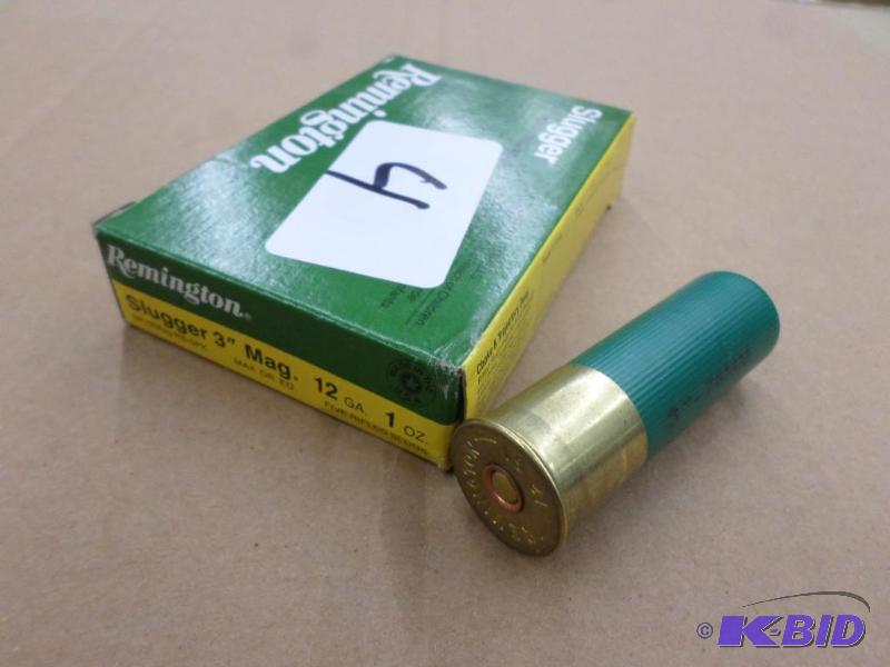 (5) Remington 12-Gauge 1oz Slugger 3&quot Ma...