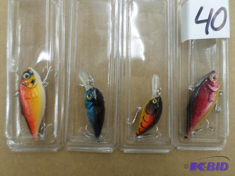 (4) New Crankbait Lures...