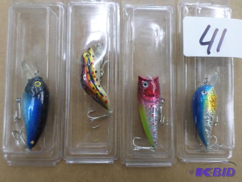 (4) New Crankbait Lures...