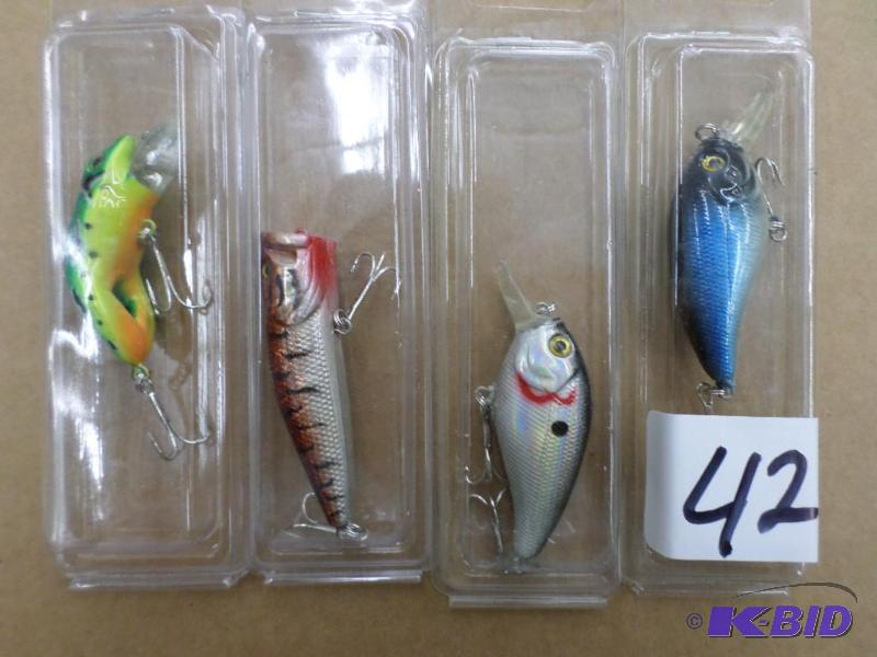 (4) New Crankbait Lures...