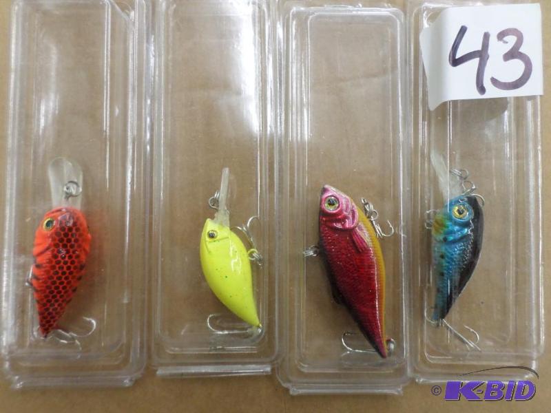 (4) New Crankbait Lures...