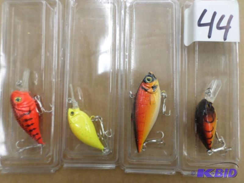(4) New Crankbait Lures...