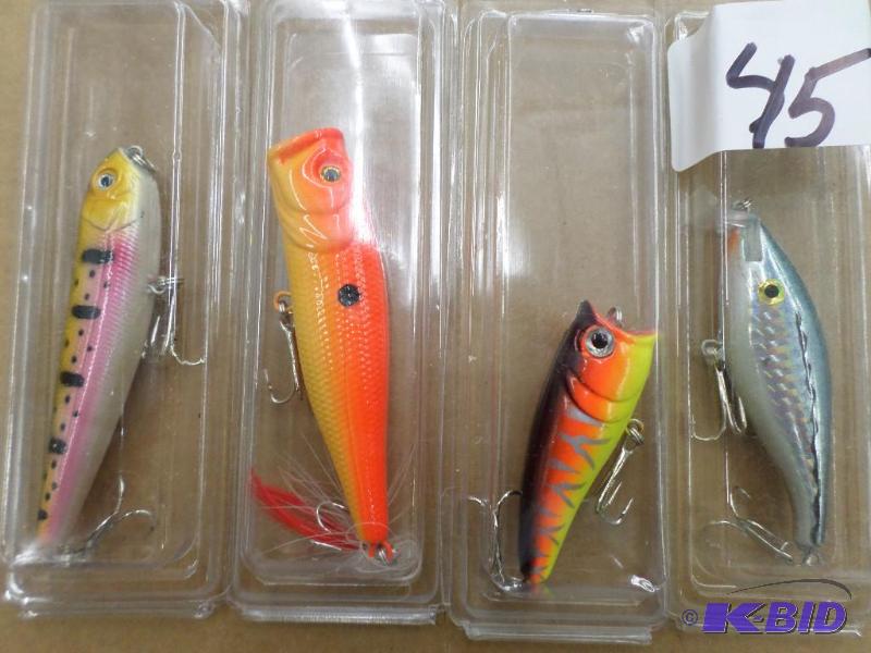 (4) New Crankbait Lures...