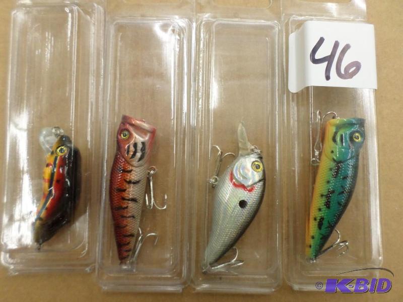 (4) New Crankbait Lures...