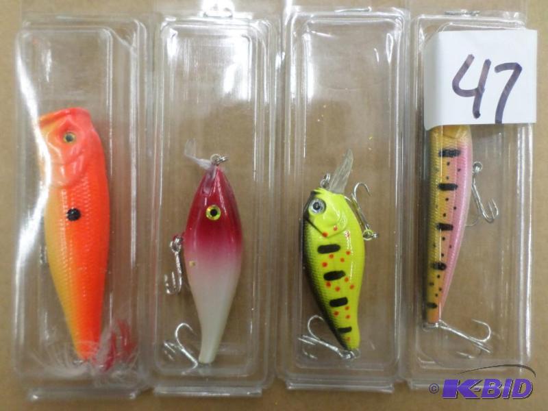 (4) New Crankbait Lures...