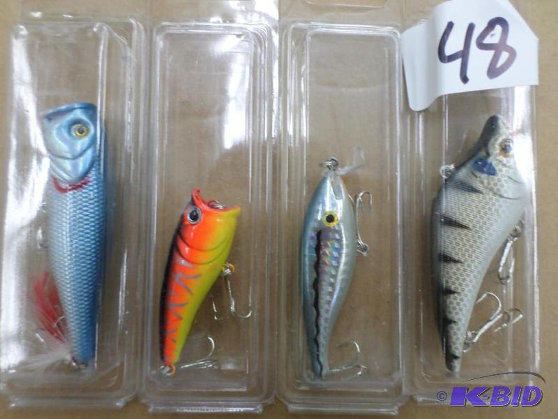 (4) New Crankbait Lures...