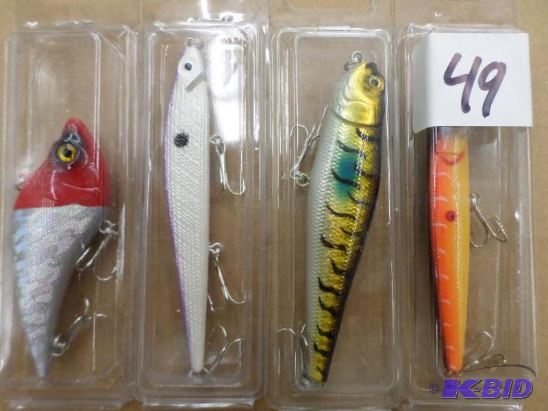 (4) New Crankbait Lures...