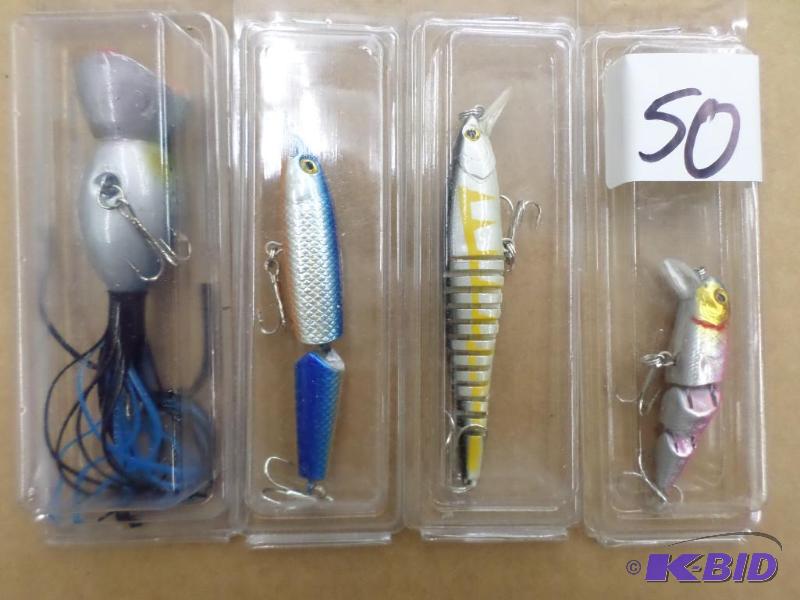 (4) New Crankbait Lures...