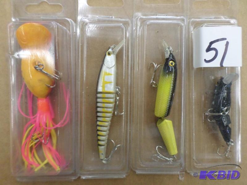 (4) New Crankbait Lures...