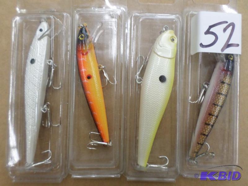 (4) New Crankbait Lures...