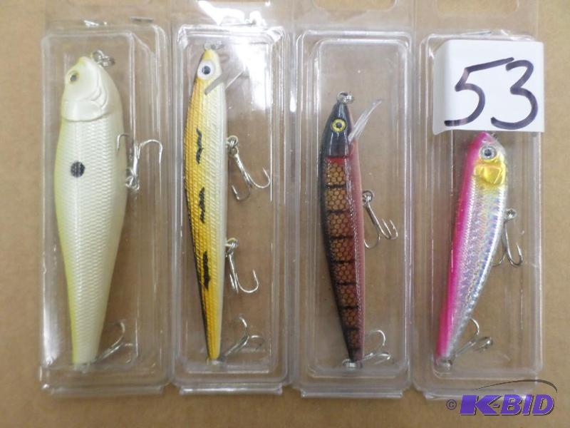 (4) New Crankbait Lures...