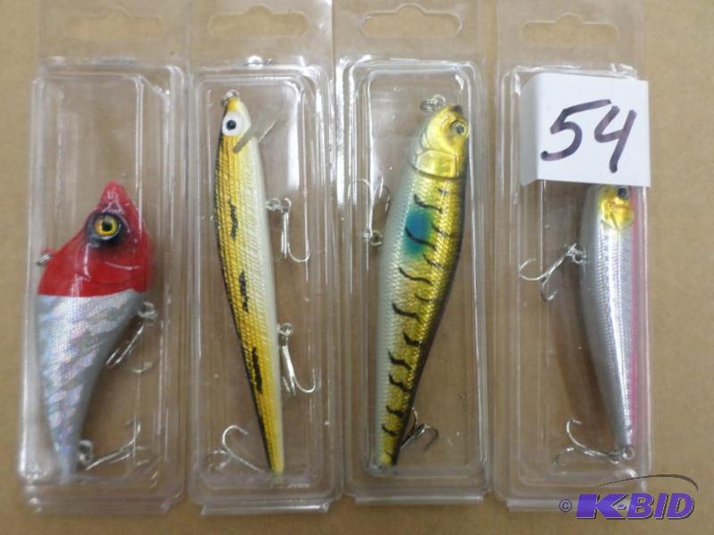 (4) New Crankbait Lures...