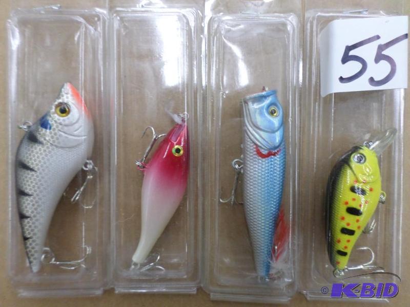 (4) New Crankbait Lures...