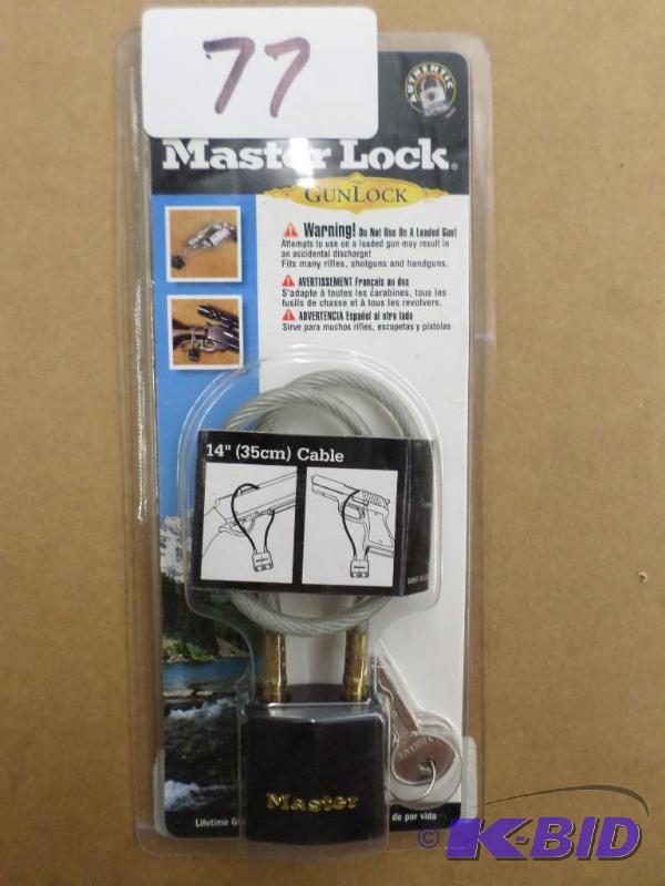 New Master Lock Gun Lock...