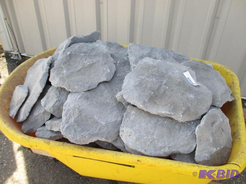 lot 102 image: Wheel barrow load of stone, wheel barrow not ...