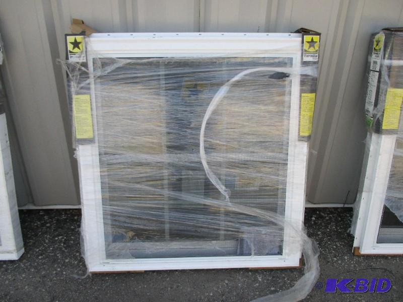 lot 113 image: New Pella window, 35 12 x 37 12...