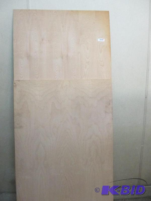 lot 120 image: 1 12 sheets of thin trim paneling...