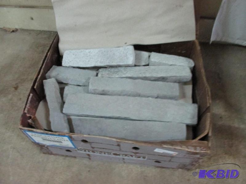lot 121 image: Box of stone...