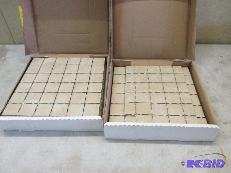 lot 133 image: 1 12 boxes of tiles...