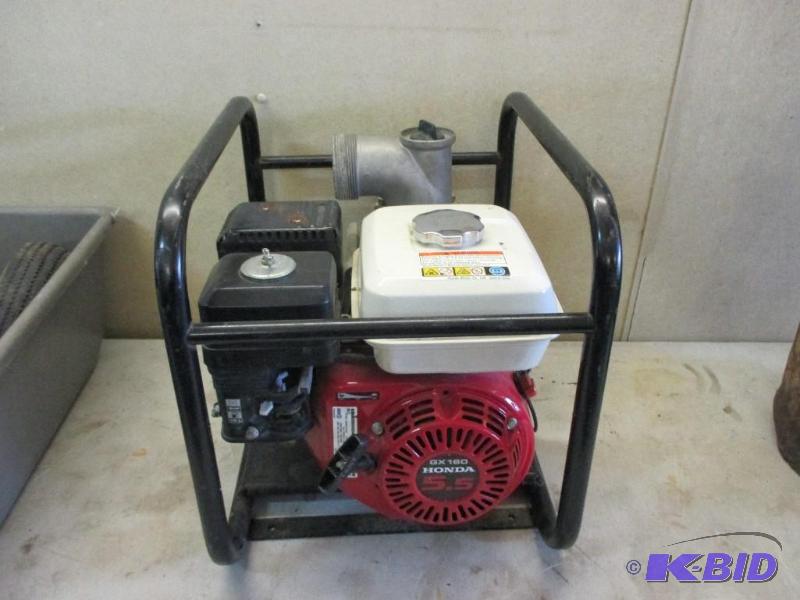 lot 39 image: Northstar trash pump with honda motor, will n...