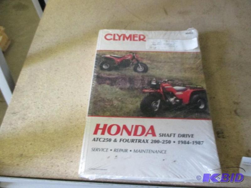 lot 95 image: New Honda repair manual...