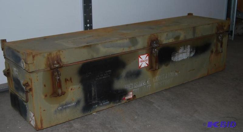 lot 14 image: U.S. Military Surplus Storage Container, all ...