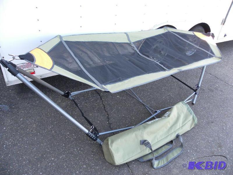 lot 48 image: Portable Folding Hammock, foldable, steel fra...