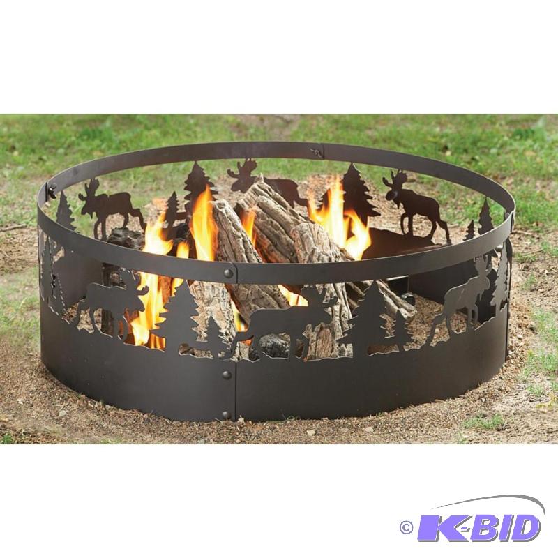 lot 79 image: Campfire Ring, 36" diameter, heavy-gauge...