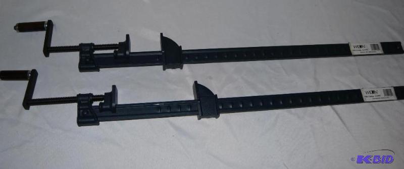 lot 85 image: Pair of Wilton Bar Clamps, new....