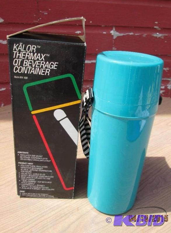 lot 19 image: Thermax QT beverage container KALOR brand...