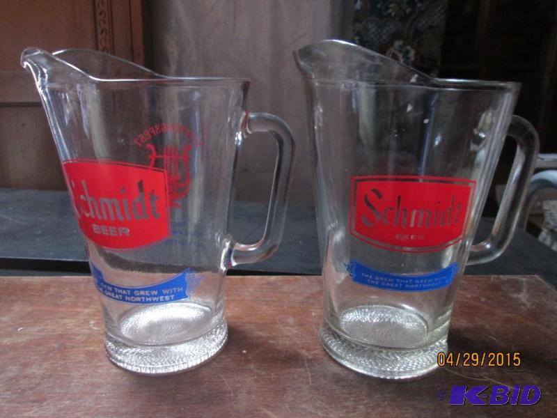 lot 194 image: Pair of Schmidt pitchers in perfect condition...
