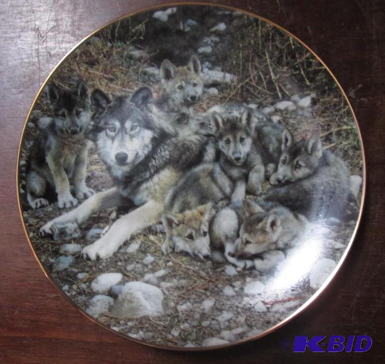 lot 212 image: Bradford Exchange plate from the A Family Af...