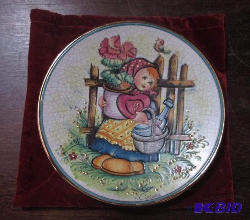lot 213 image: Valentines Day 1978 etchedpainted collecto...