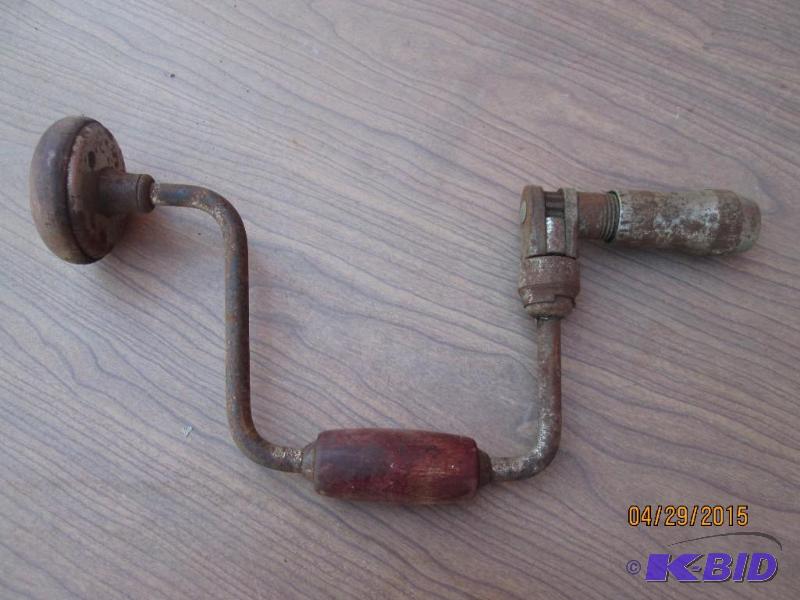 lot 223 image: Vintage hand drill in working order...