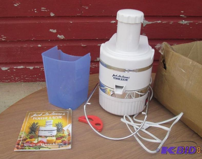 lot 25 image: Jack LaLanne power juicer the secrets of powe...