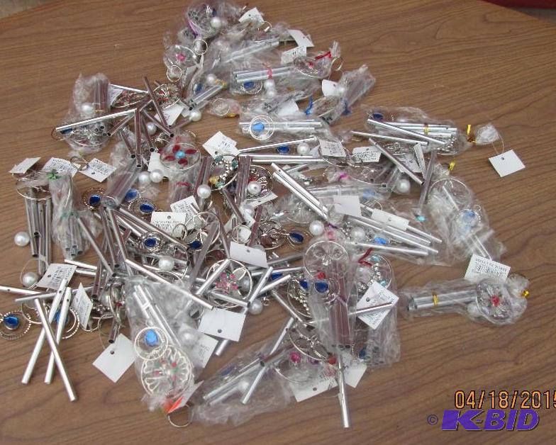 lot 35 image: Huge lot of mini wind chimes great for resale...