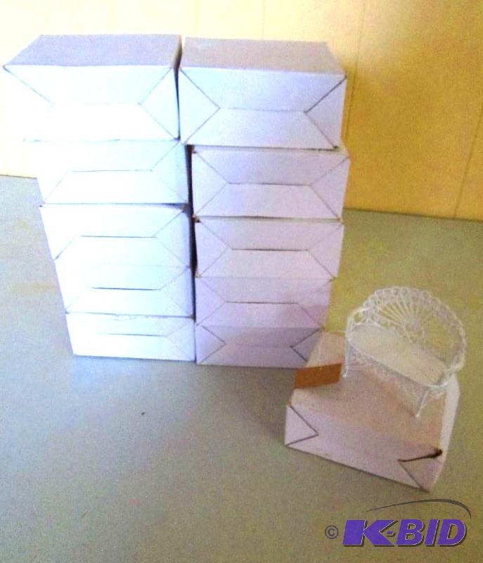 lot 67 image: Miniature garden furniture, brand new...